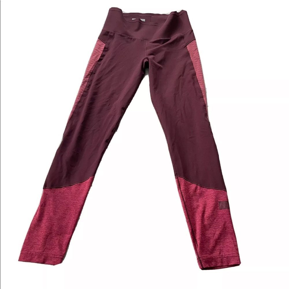 Adidas Stella McCartney Climacool Size S Leggings Pink Workout Pants Full Length